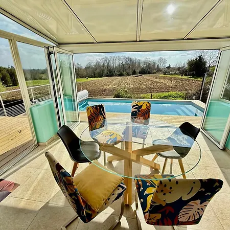 Villa 4Stars Piscine Spa Bar - Maison Des Chenes 64 *