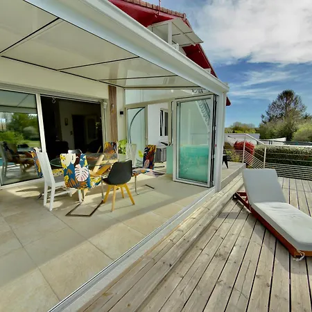 Villa 4Stars Piscine Spa Bar - Maison Des Chenes 64 Вилла Буко