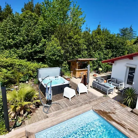 4stars Piscine Bar - Maison Des Chenes 64 Villa